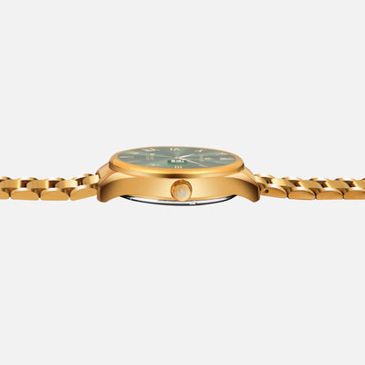Franklord Regal Sapphire Roman Green | Maha Vastu-Inspired Timepiece for Prosperity