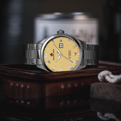 Franklord Regal Sapphire Roman Series - Sunburst Monarch Luxury Automatic Watch
