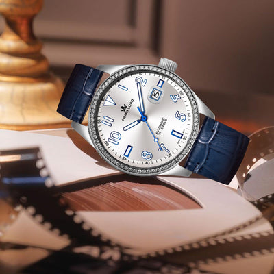 Franklord Silver Royale Diamond | Automatic Luxury Watch