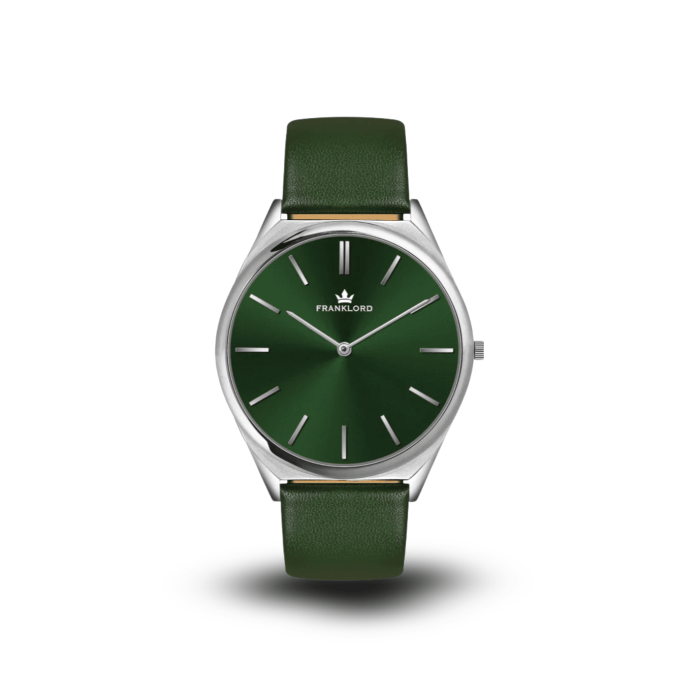 Franklord Swiss UltraThin Series - Emerald Glow | Ultra-Slim 5mm Luxury Watch