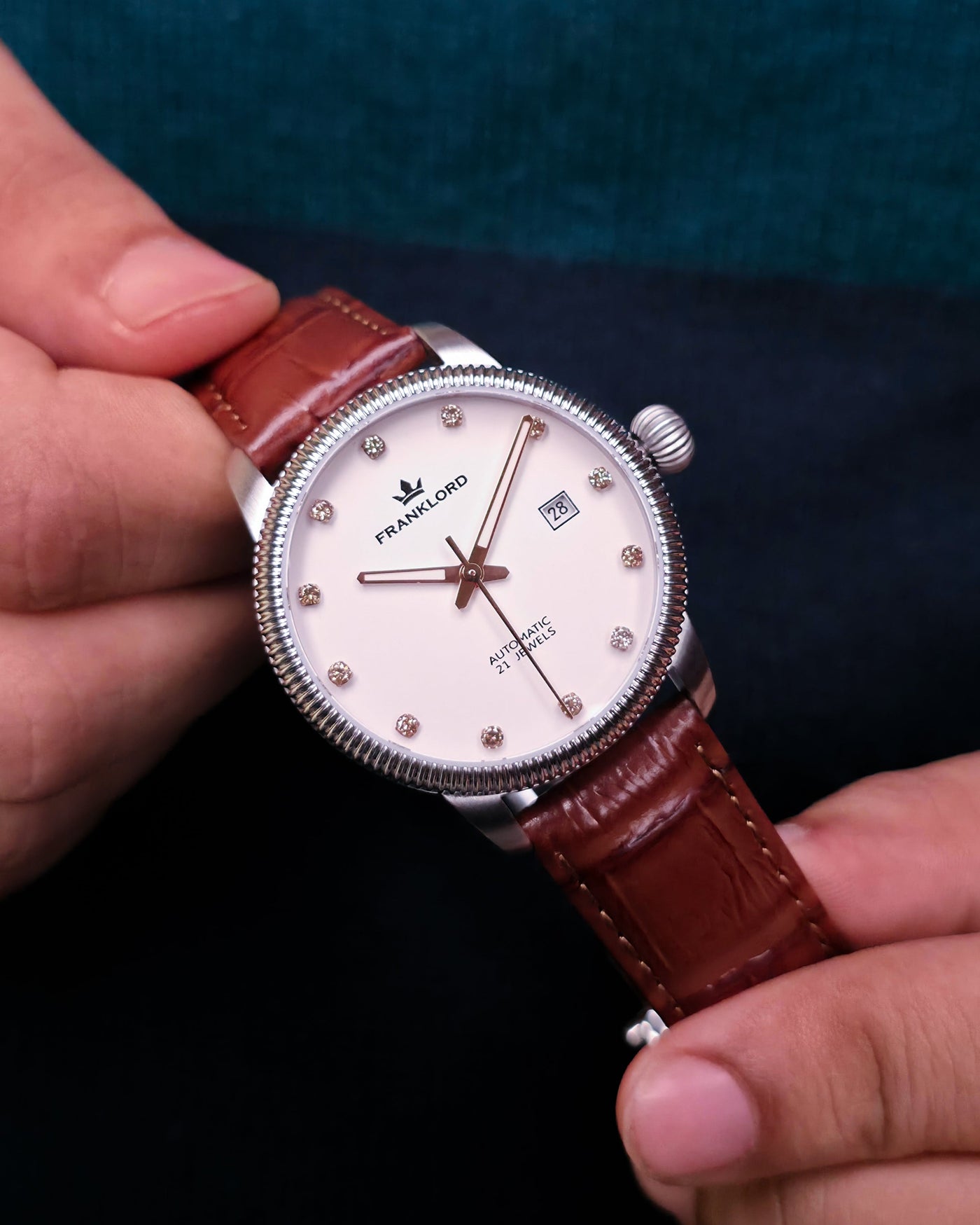 Franklord Majestic Aura – Celestial Diamond | Limited Edition Automatic Watch