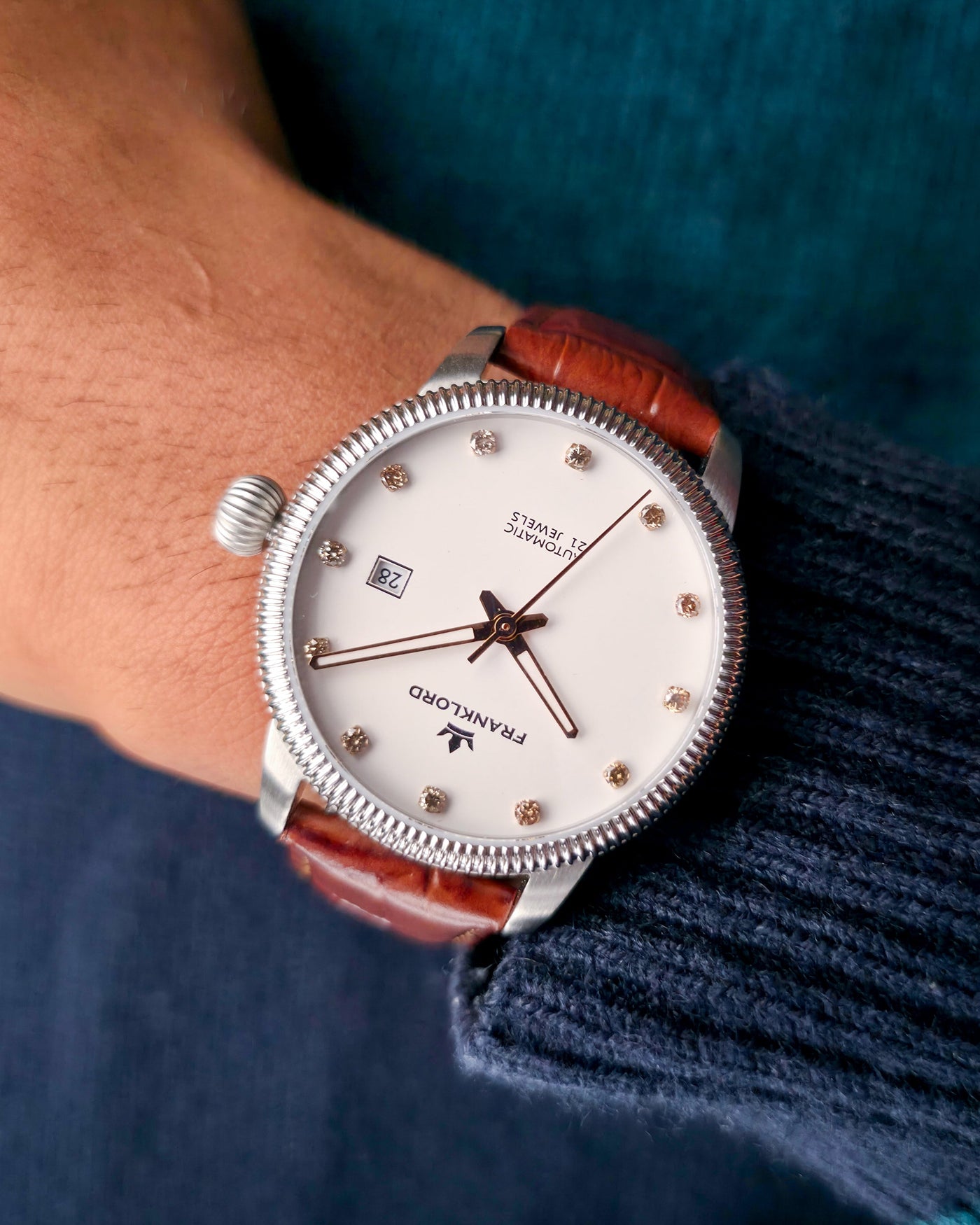 Franklord Majestic Aura – Celestial Diamond | Limited Edition Automatic Watch