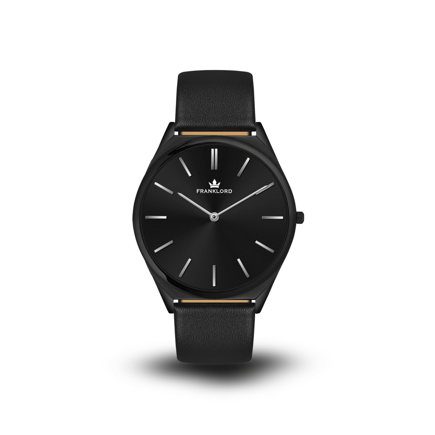 Franklord Swiss UltraThin Series - Black Shadow | 5mm Ultra-Slim Luxury Watch