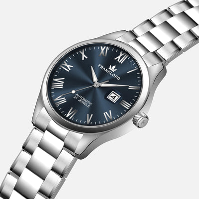 Franklord Regal Sapphire Roman - Eclipse Blue | Luxury Automatic Watch