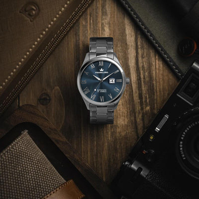 Franklord Regal Sapphire Roman - Eclipse Blue | Luxury Automatic Watch