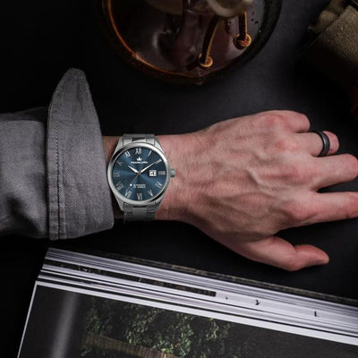 Franklord Regal Sapphire Roman - Eclipse Blue | Luxury Automatic Watch