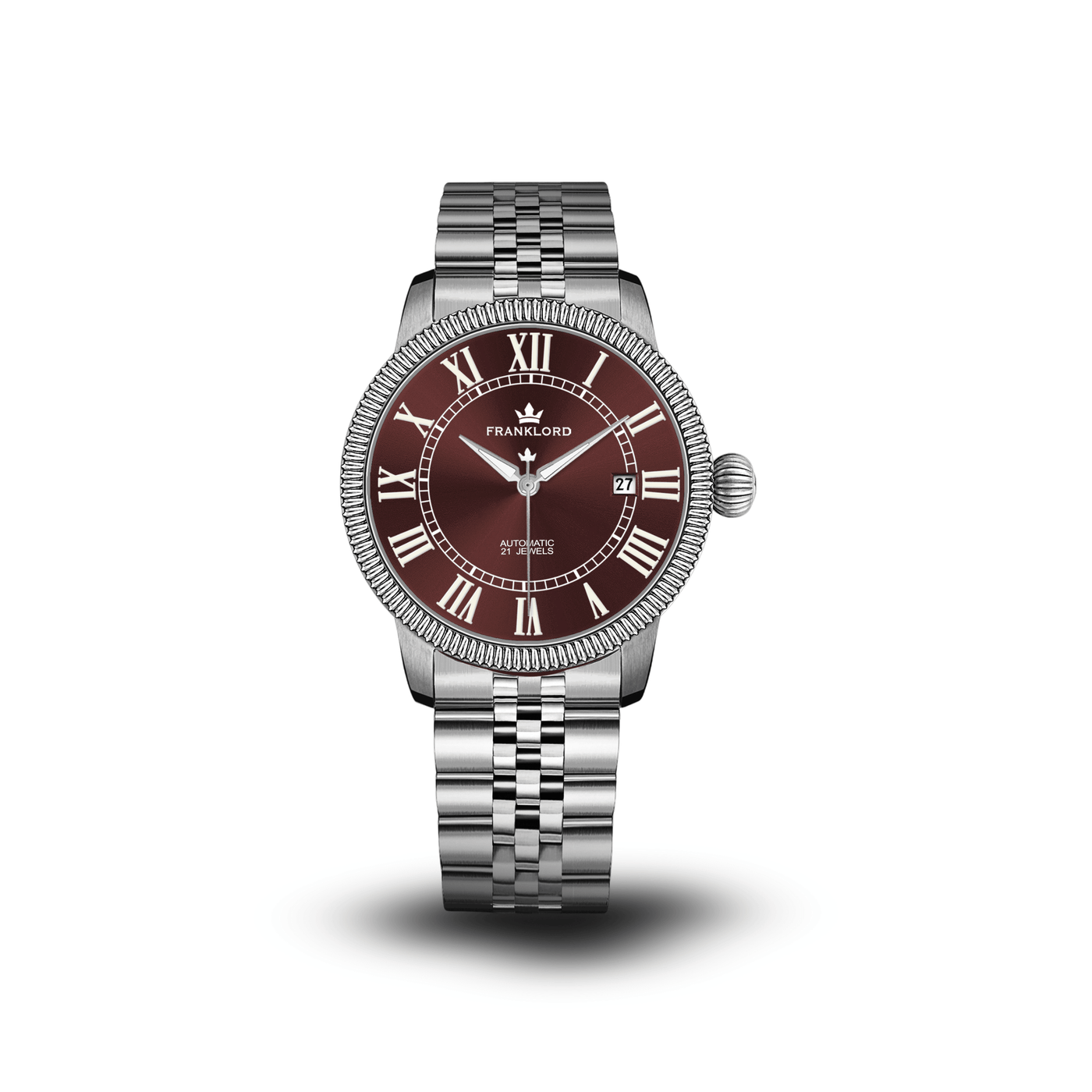 Franklord Majestic Aura – Ruby Glow | Luxury Automatic Watch