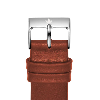 Franklord Tan Brown 20mm Genuine Leather Watch Strap – Minimalist Quick Release Band