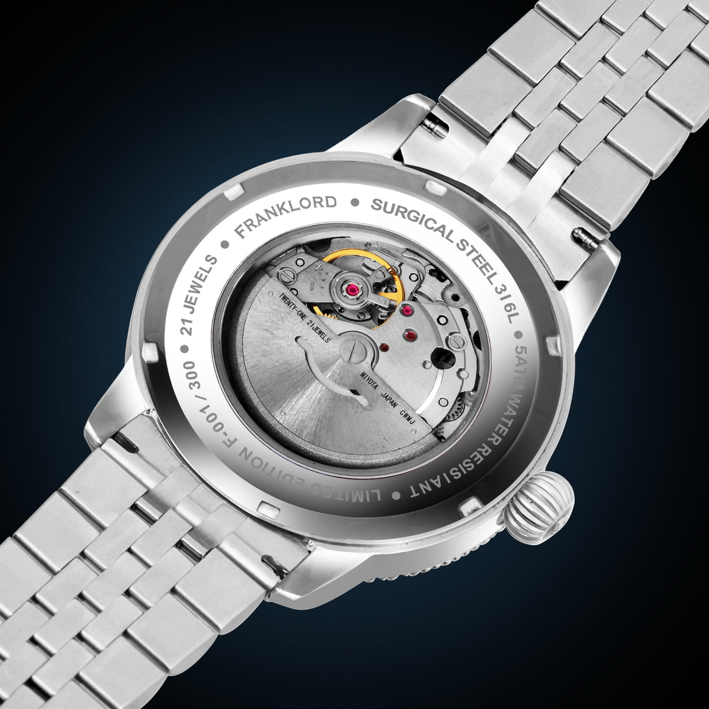 Franklord Majestic Aura – Constellation Blue | Luxury Automatic Watch