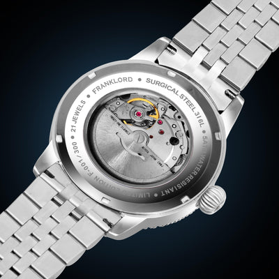 Franklord Majestic Aura – Constellation Blue | Luxury Automatic Watch