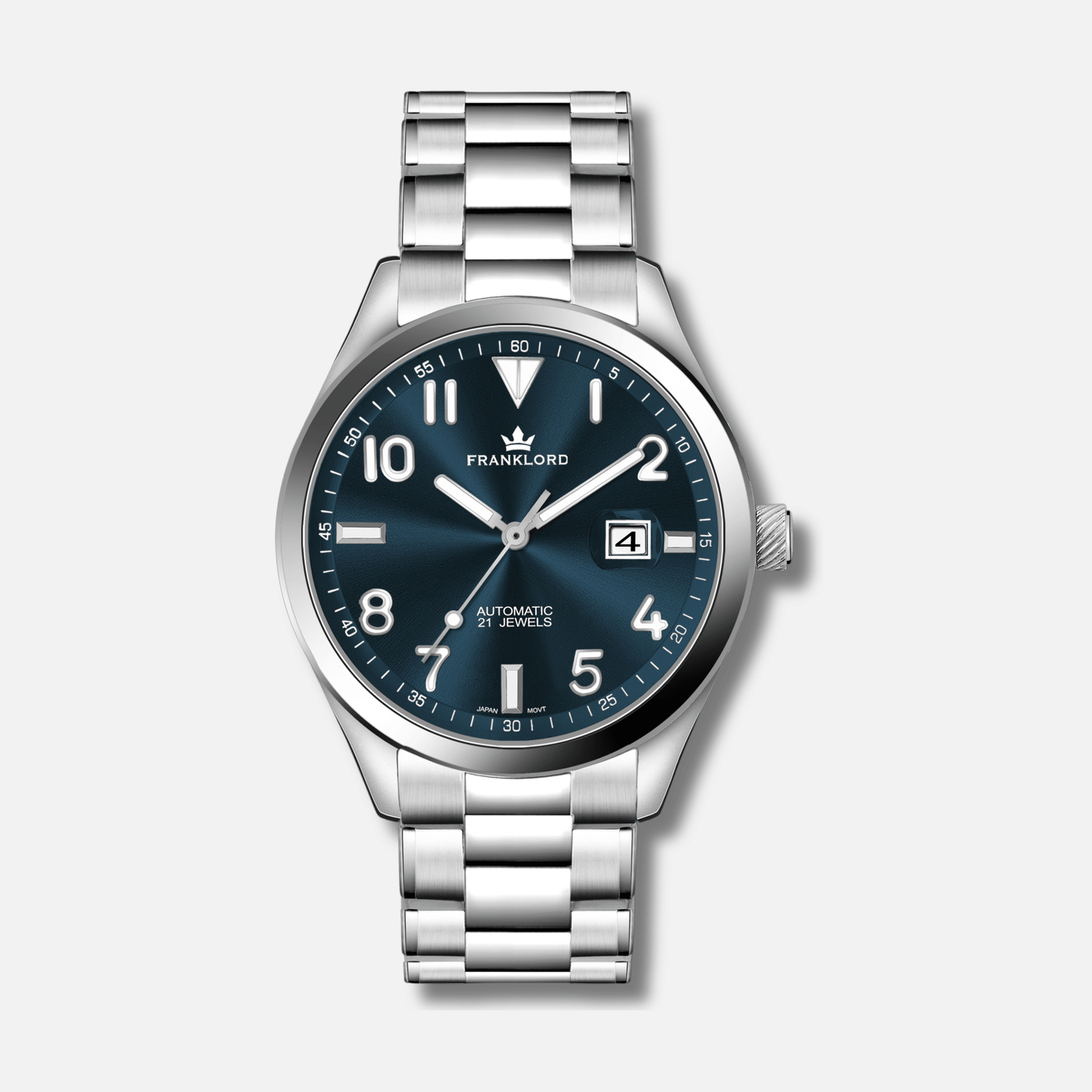 Franklord Regal Sapphire Legacy Steel - Constellation Blue Luxury Automatic Watch