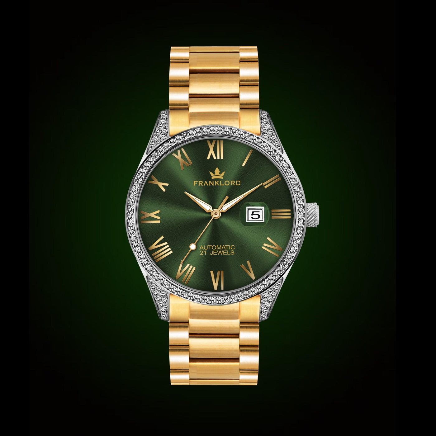 Franklord Prosperé Vastu Diamond Watch – Luxury Automatic Watch