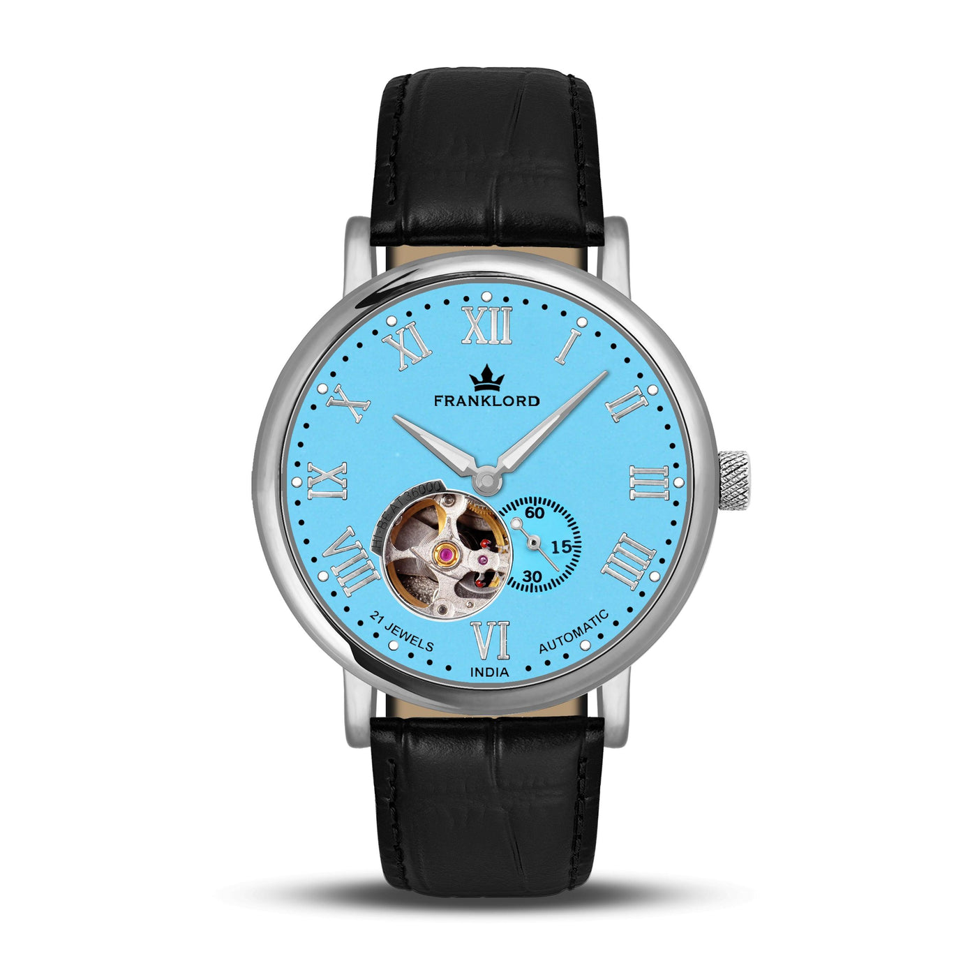 Franklord Heritage Open Heart – Tiffany Luxe | Men's Automatic Watch with Tiffany Dial
