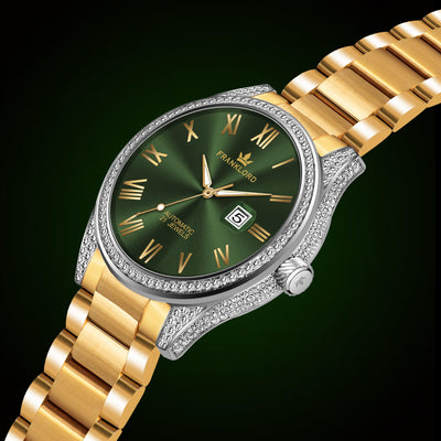 Franklord Prosperé Vastu Diamond Watch – Luxury Automatic Watch
