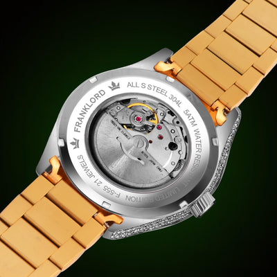 Franklord Prosperé Vastu Diamond Watch – Luxury Automatic Watch