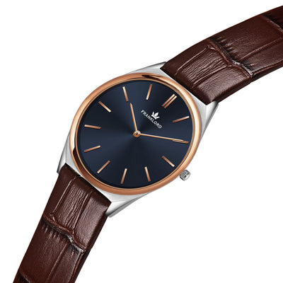 Franklord Swiss UltraThin - Cosmic Ocean | 5mm Ultra-Slim Luxury Watch