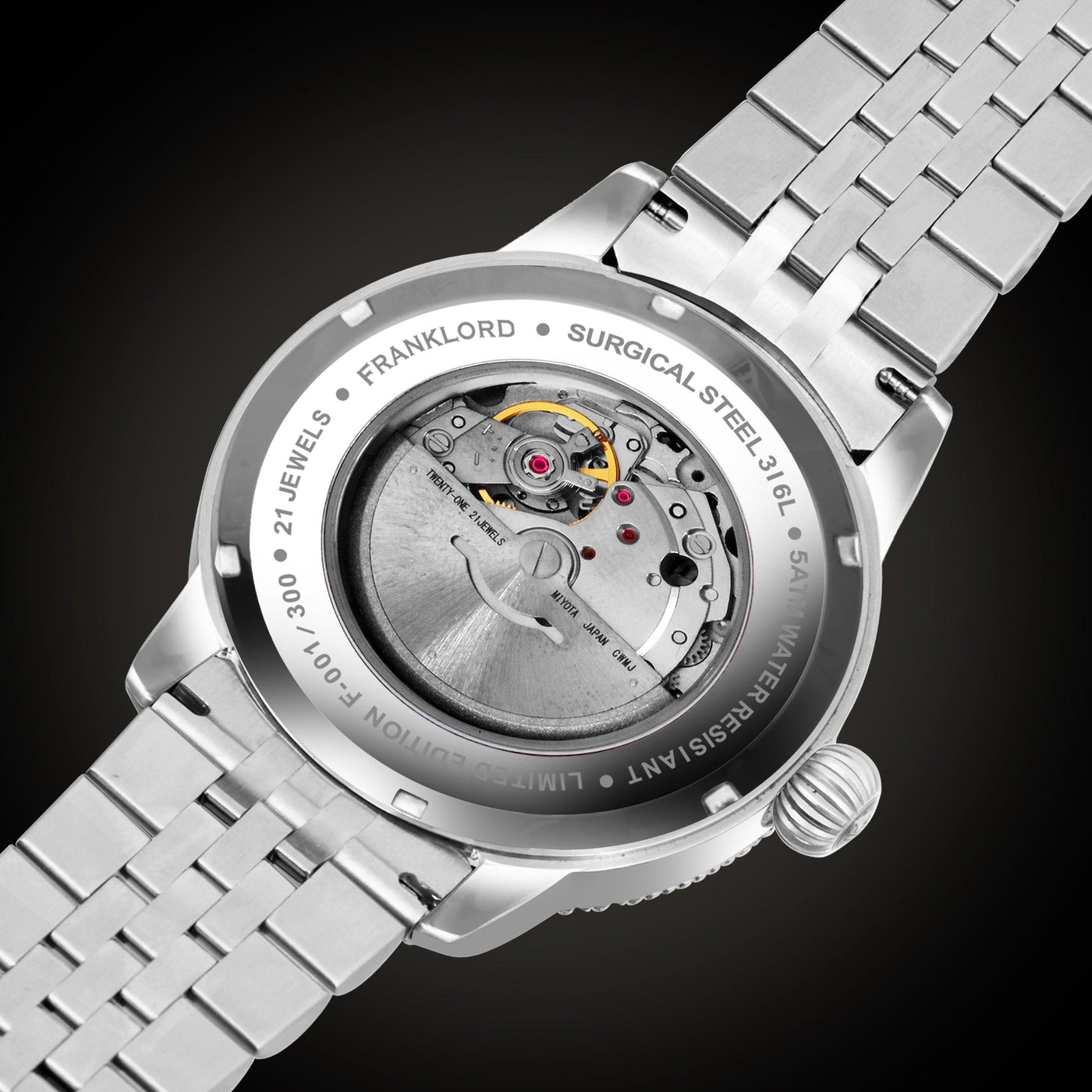 Franklord Majestic Aura – Graphite Mirage | Luxury Automatic Watch