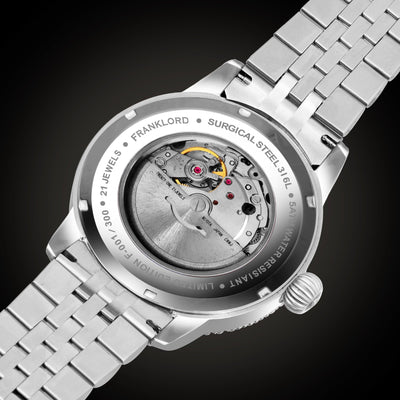 Franklord Majestic Aura – Graphite Mirage | Luxury Automatic Watch