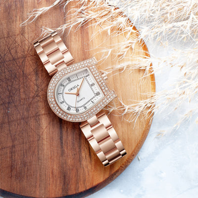DIVINA Rose Gold Women Watch