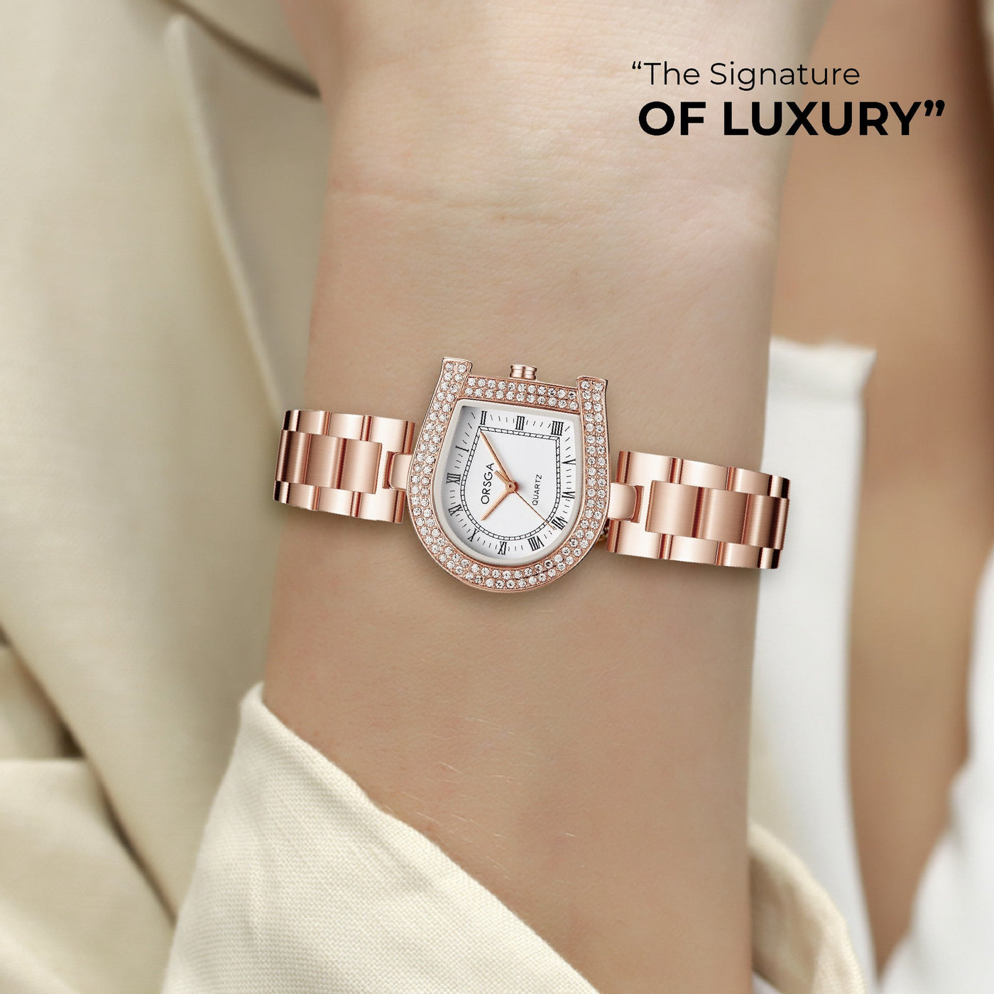 DIVINA Rose Gold Women Watch