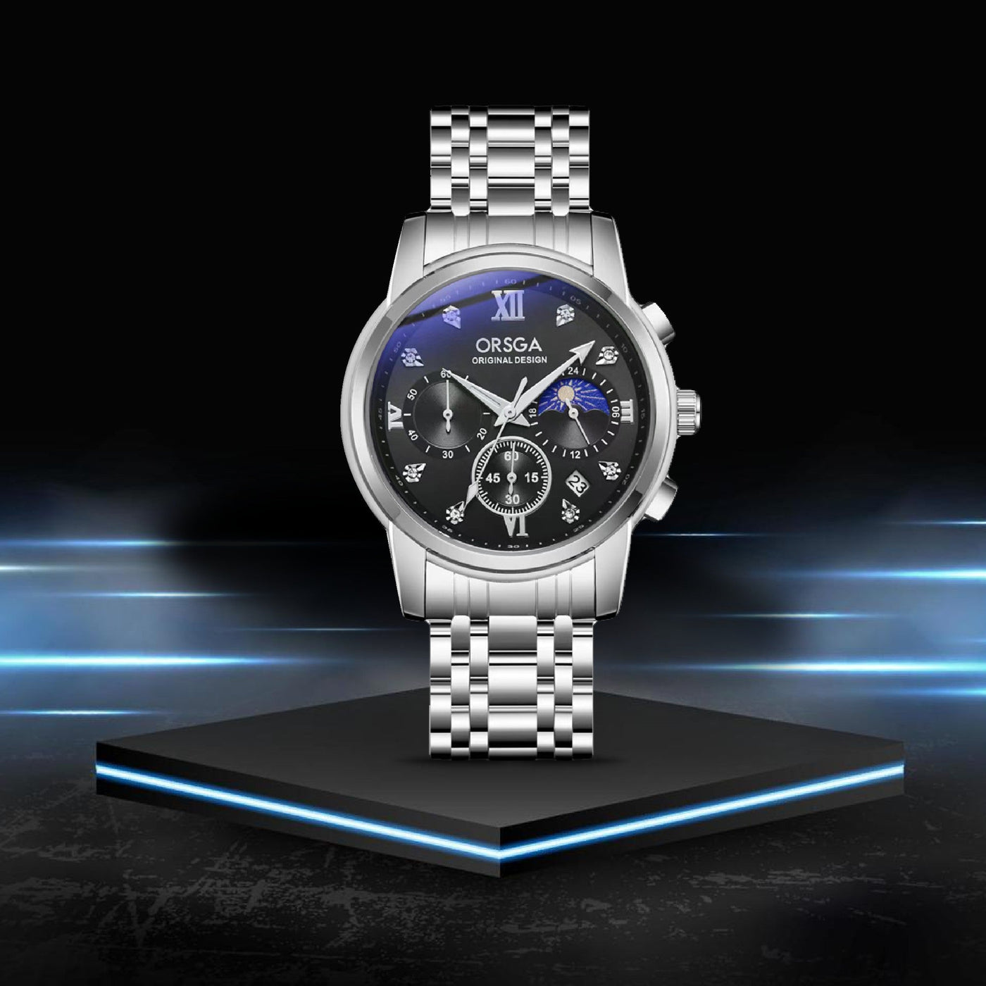 LEGEND Analog Men's Watch - Black Dial