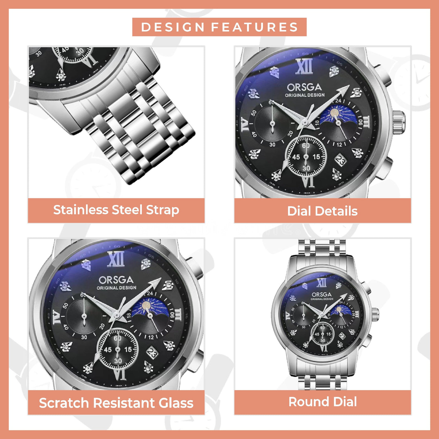 LEGEND Analog Men's Watch - Black Dial