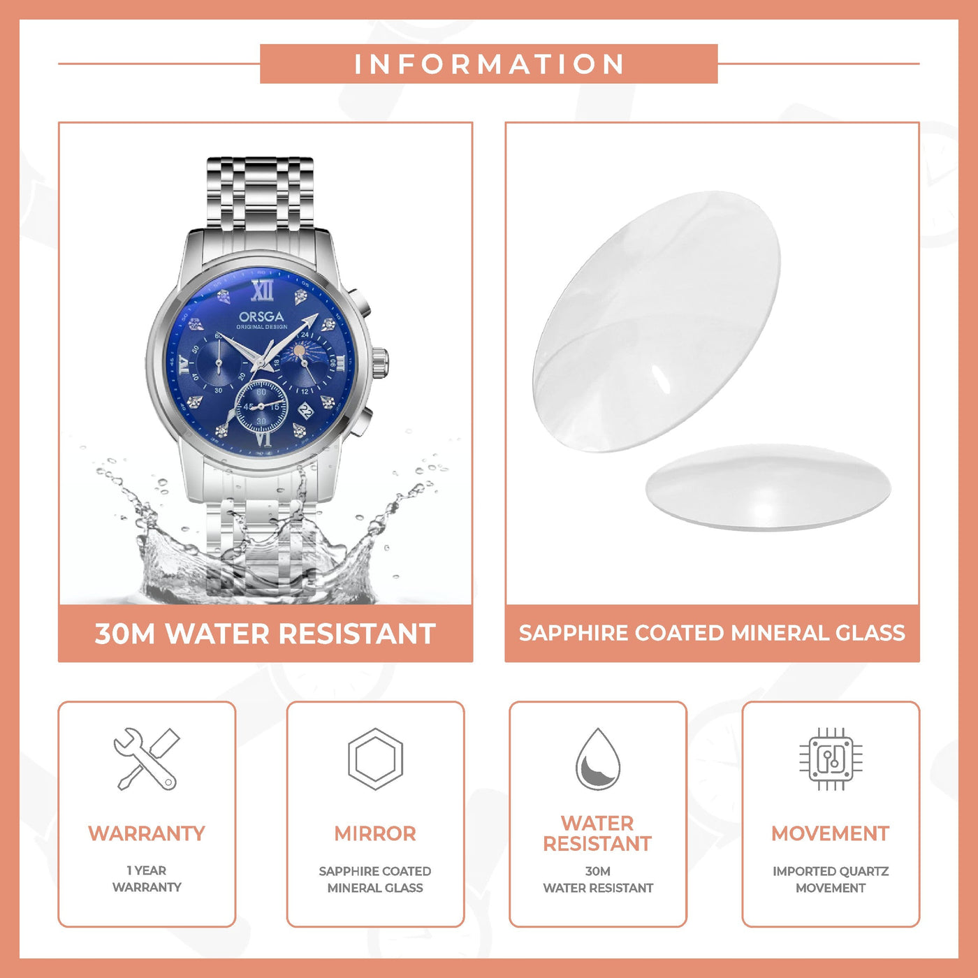 LEGEND Analog Men's Watch - Blue Dial