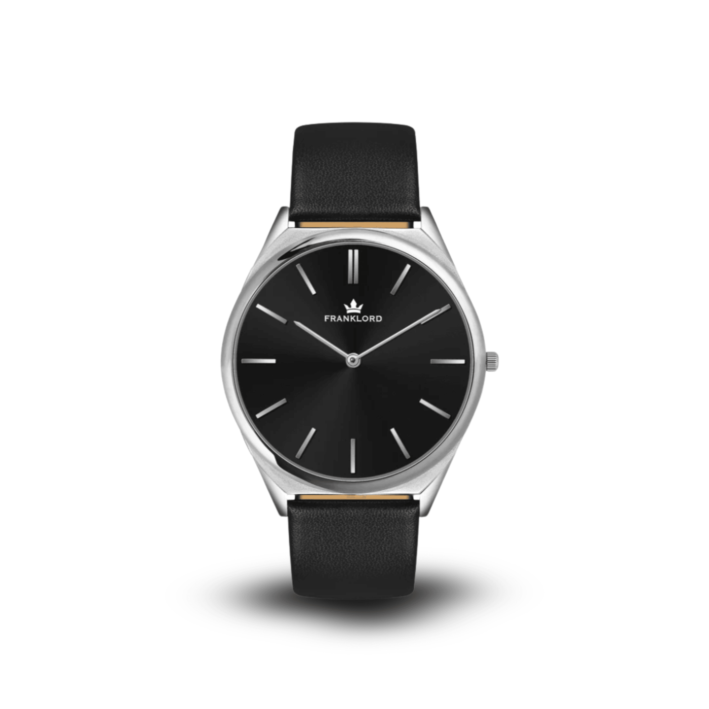 Franklord Swiss UltraThin Series - Black Carbon | 5mm Ultra-Slim Luxury Watch