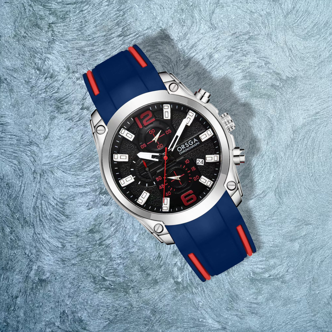 KRAKEN Analog Dial Men's Blue Watch
