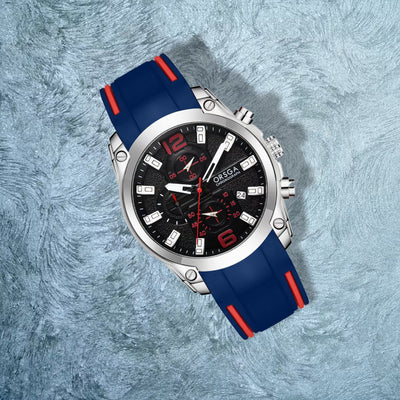 KRAKEN Analog Dial Men's Blue Watch