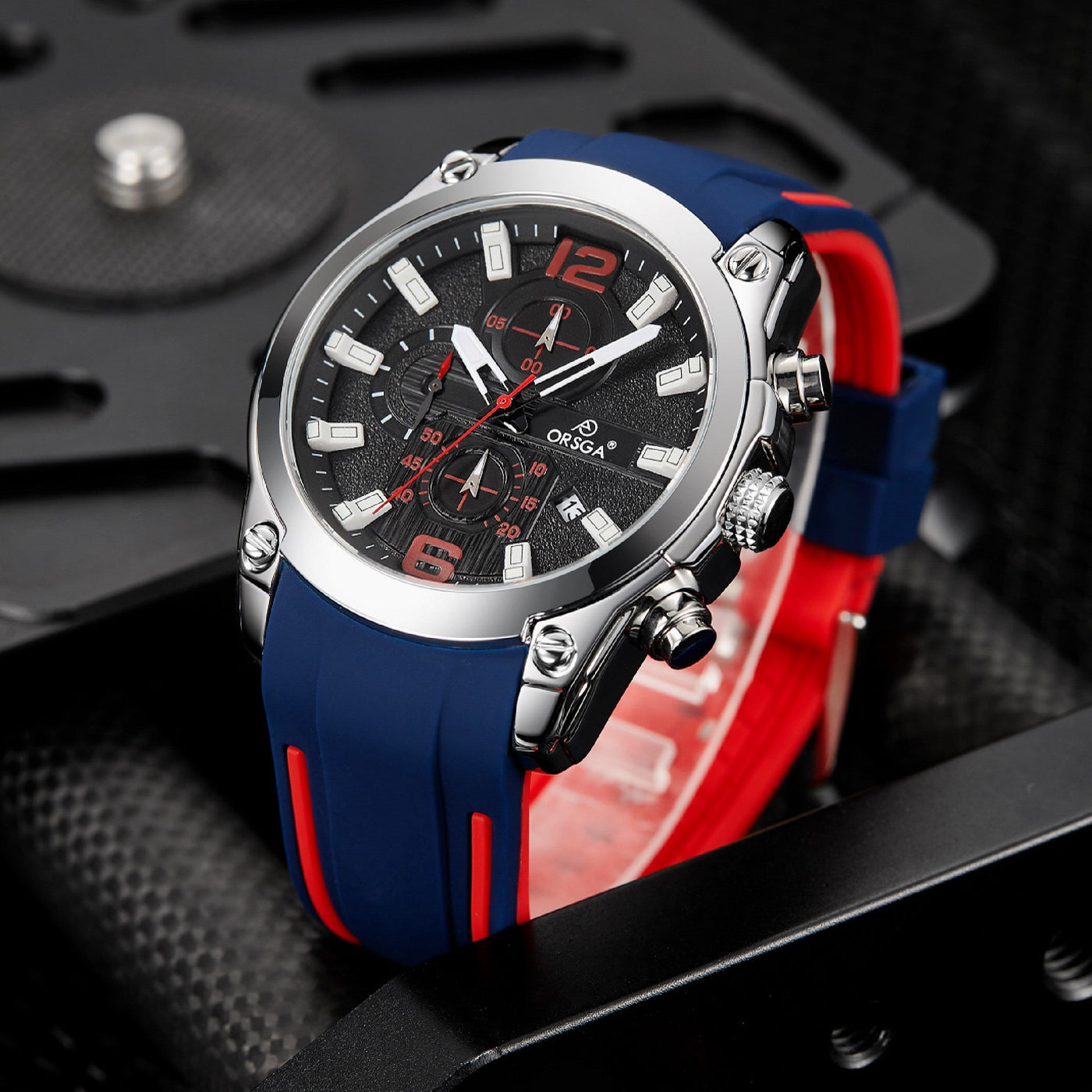 KRAKEN Analog Dial Men's Blue Watch