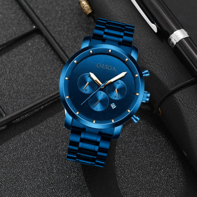 PEGAS Analog Blue Men's Watch
