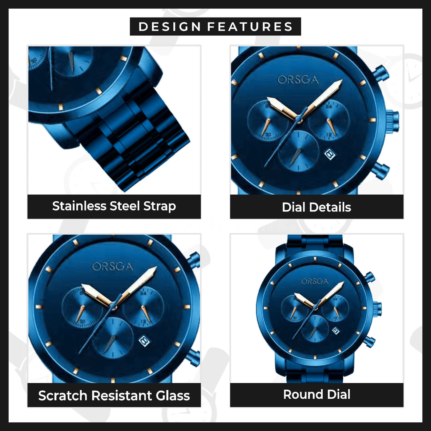 PEGAS Analog Blue Men's Watch