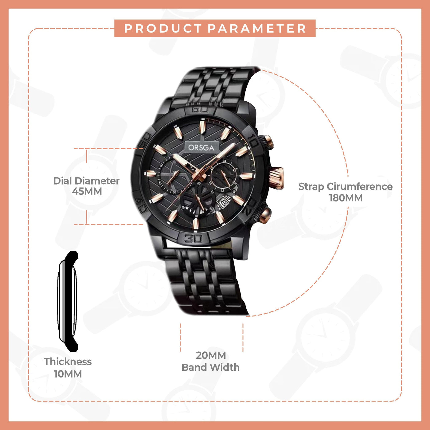 MAGNUM Men's Watch