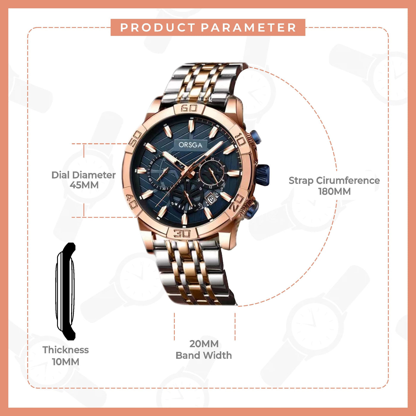 MAGNUM Men's Watch