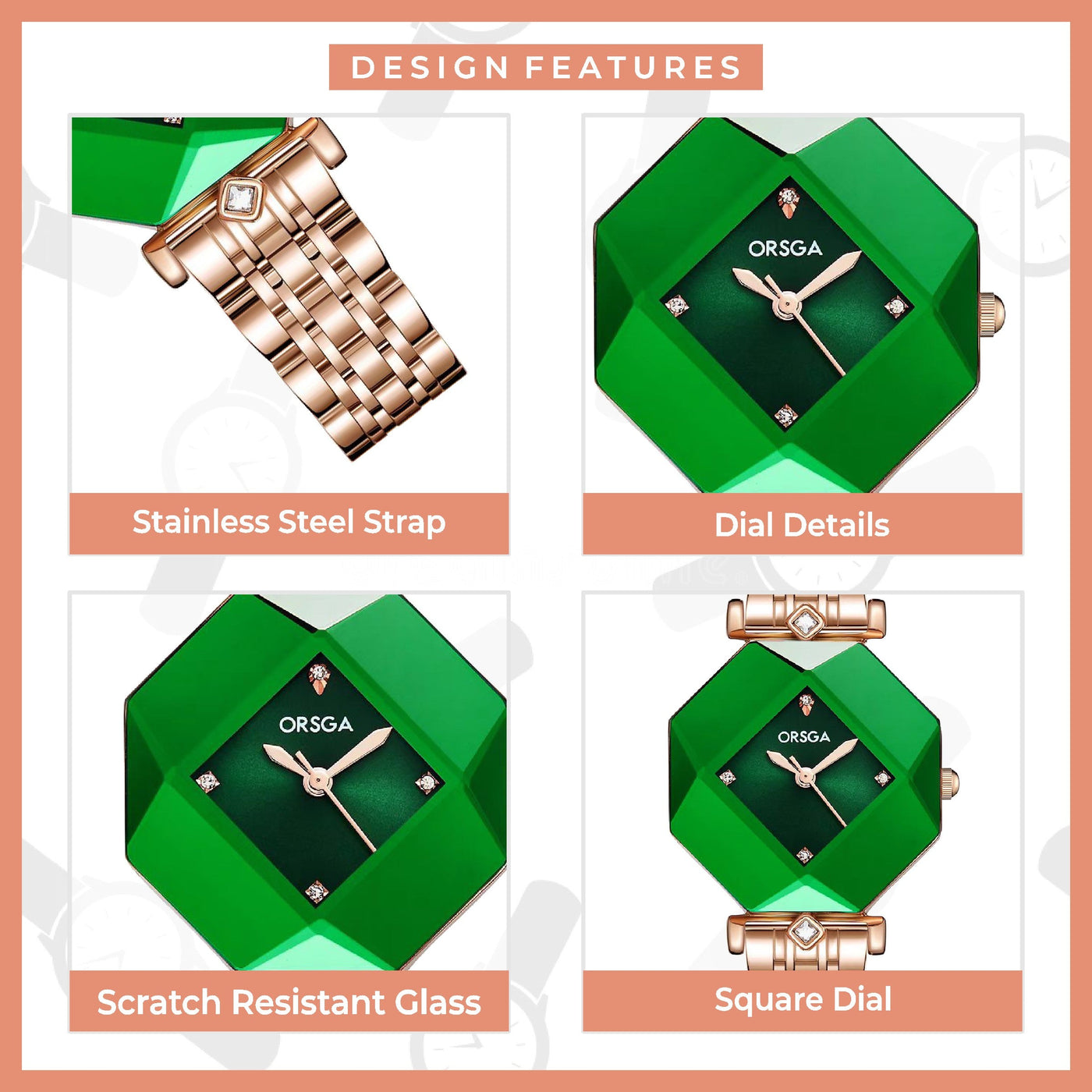MUSE Green Women Watch