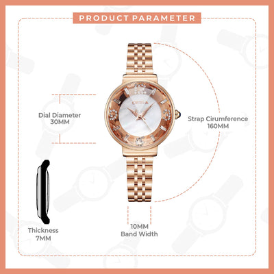 OASIS White Dial Women Watch