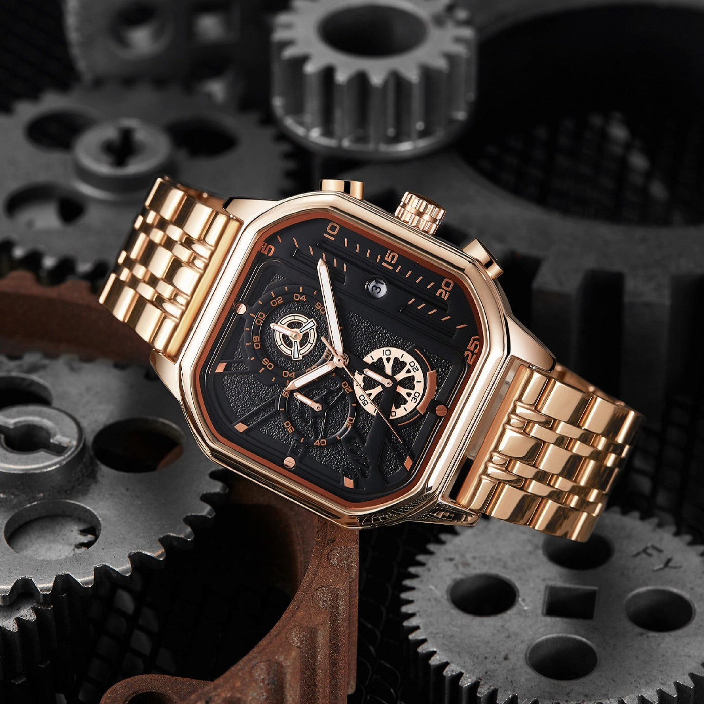 ZENITH Analog Men's Watch - Gold