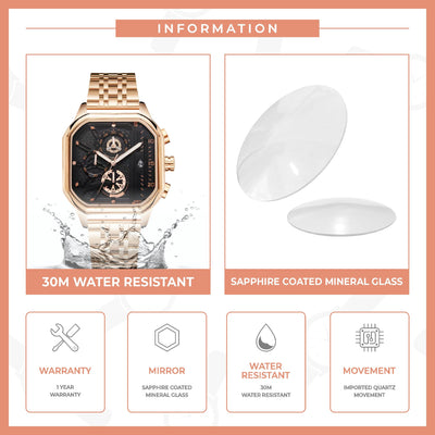 ZENITH Analog Men's Watch - Gold