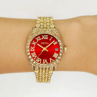 ORNATE Full Studded Women Watch