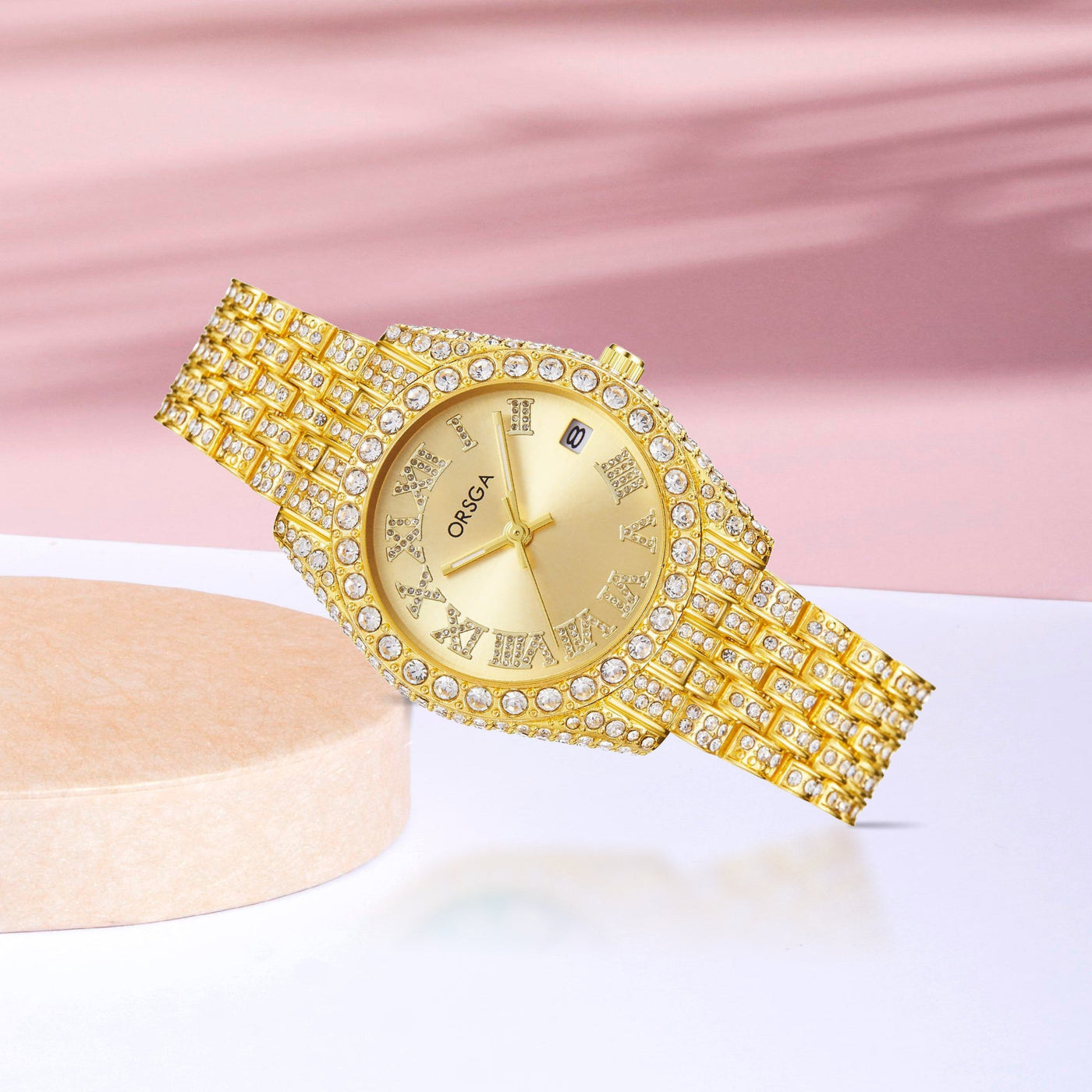 ORNATE Full Studded Women Watch