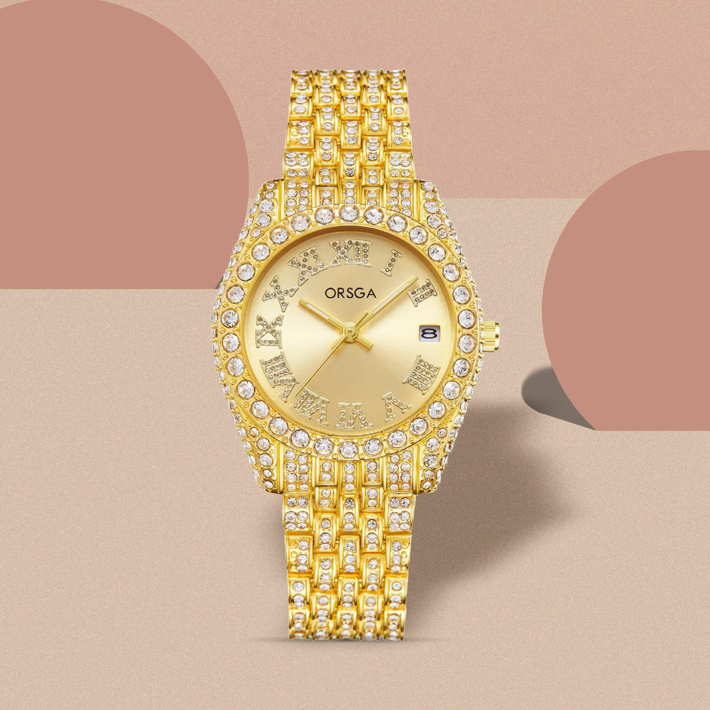 ORNATE Full Studded Women Watch