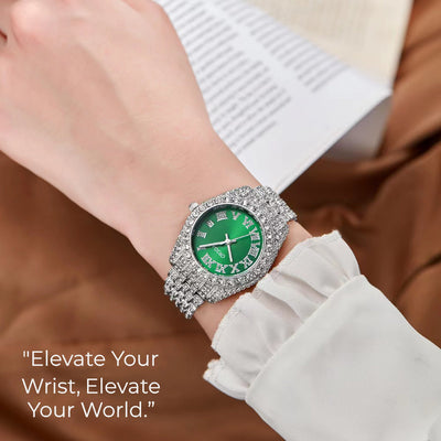 ORNATE Full Studded Women Watch