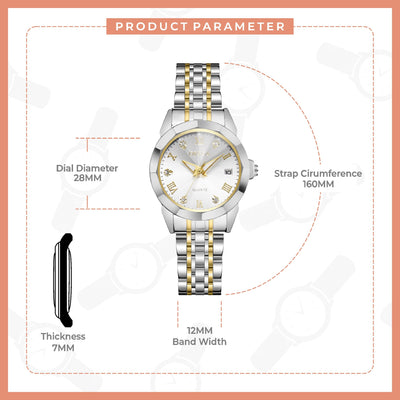 YUCCA Women Watch - White