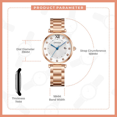 MYSTIC Rose Gold Women Watch