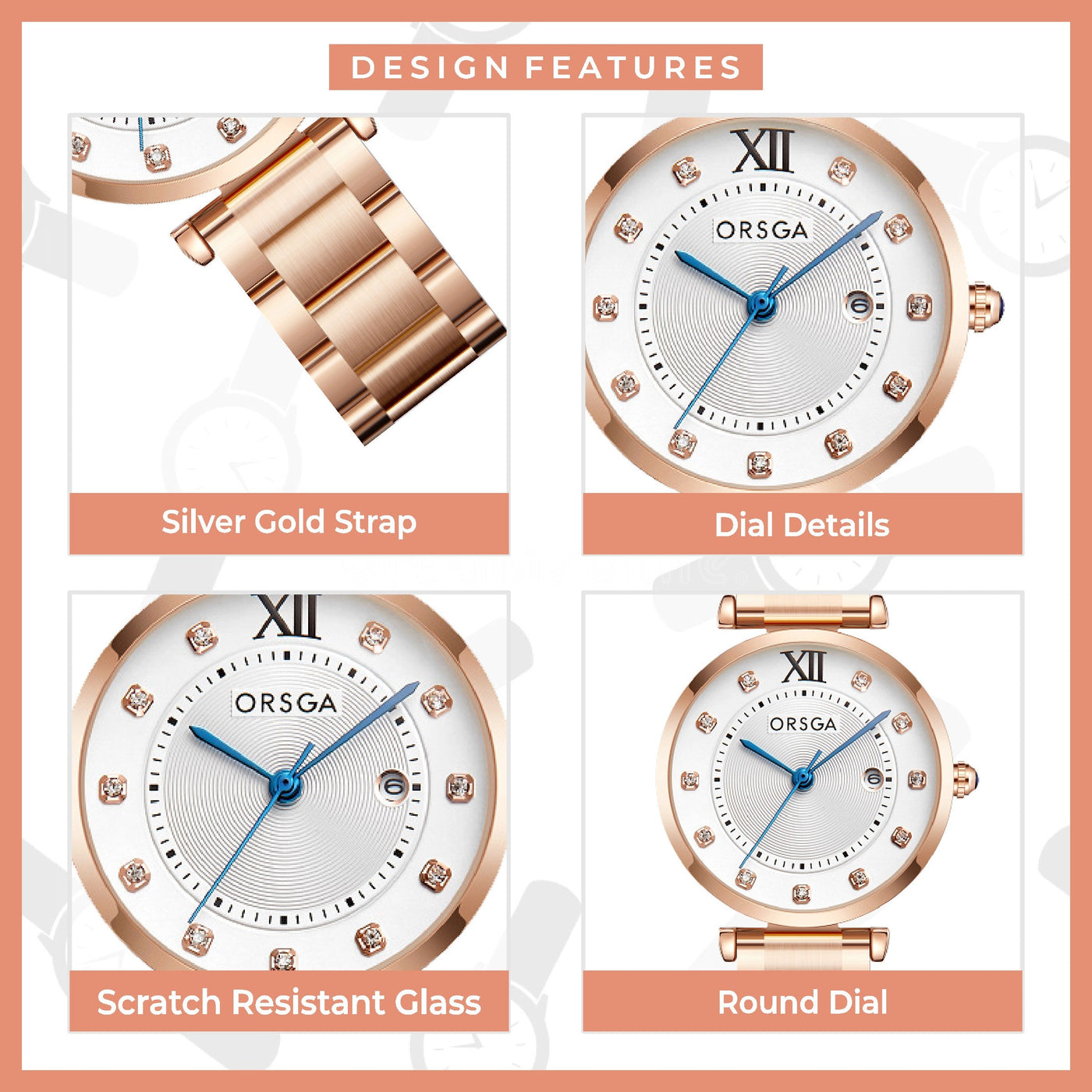 MYSTIC Rose Gold Women Watch