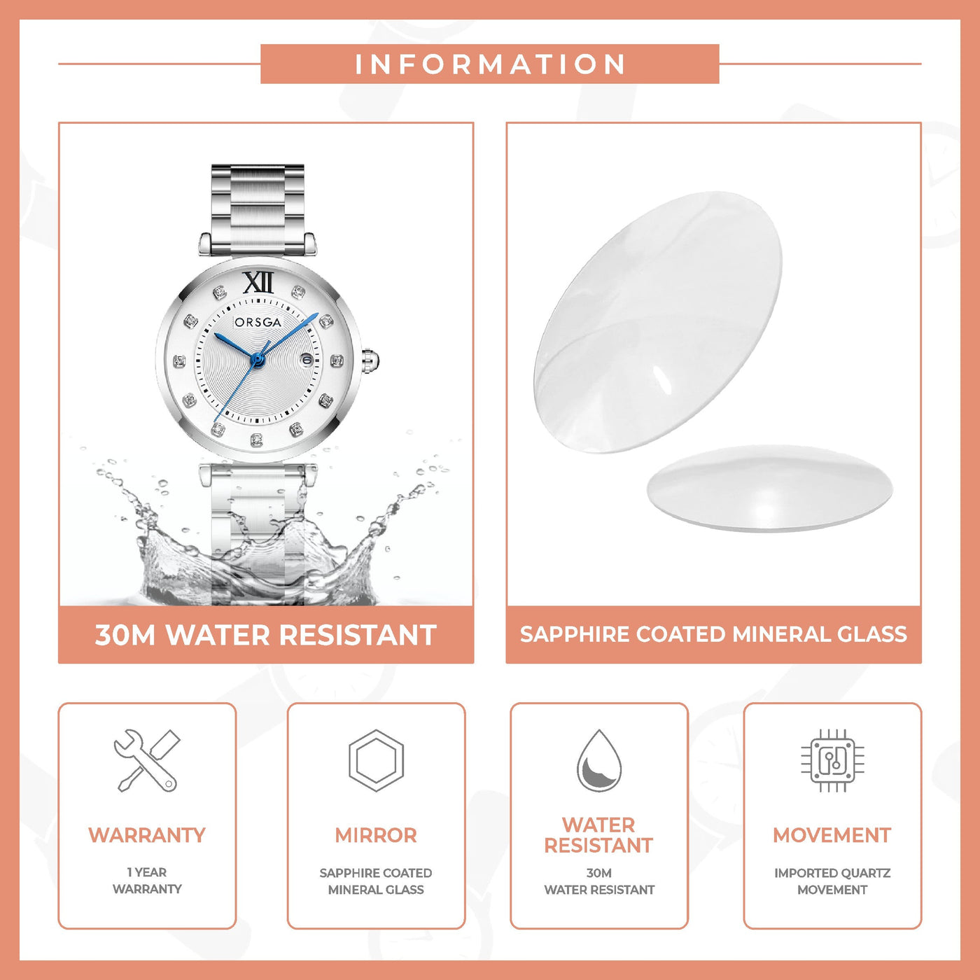 MYSTIC Silver Women Watch
