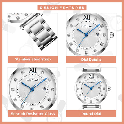 MYSTIC Silver Women Watch