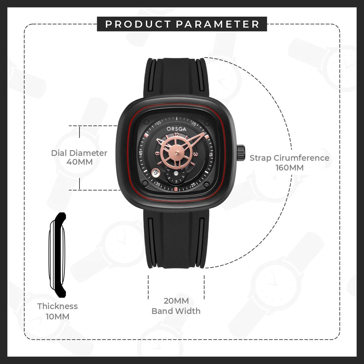 TAGUS Men's Watch
