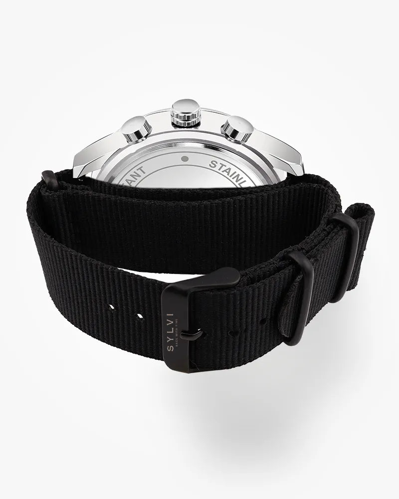 Hawk Silver Black Nylon